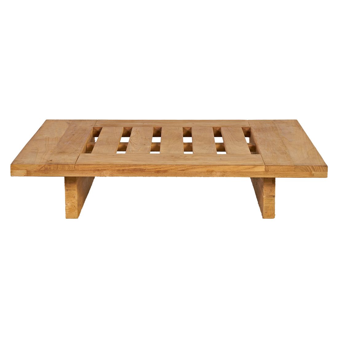 Detaljbilde av Loungebord Brite resirkulert teak 100x100 cm