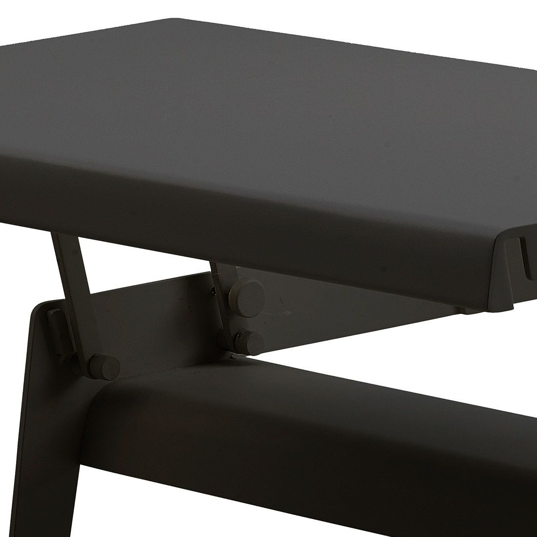 Oversiktsbilde av Loungebord Chill-out 104x90 cm aluminium i hage
