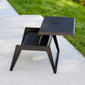 Loungebord Chill-out 66x90 cm aluminium - Cane-line forfra
