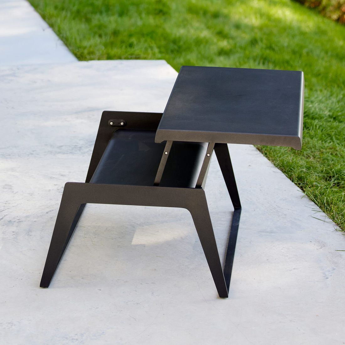 Loungebord Chill-out 66x90 cm aluminium - Cane-line forfra