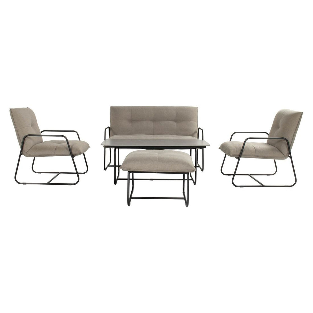 Loungebord Fontein 120x60 cm med dekor på bordet