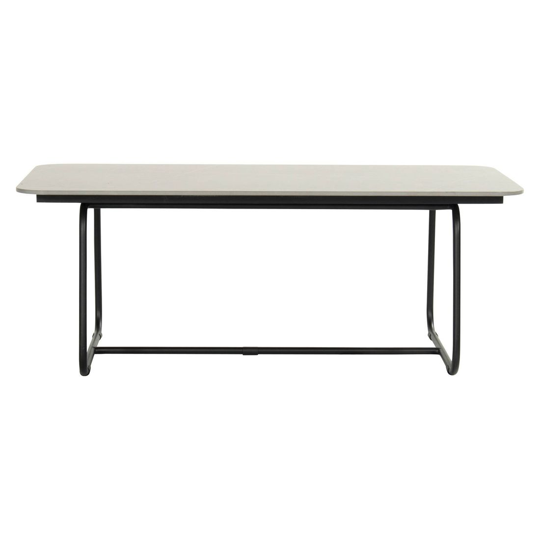 Montert Loungebord Fontein 120x60 cm på terrasse