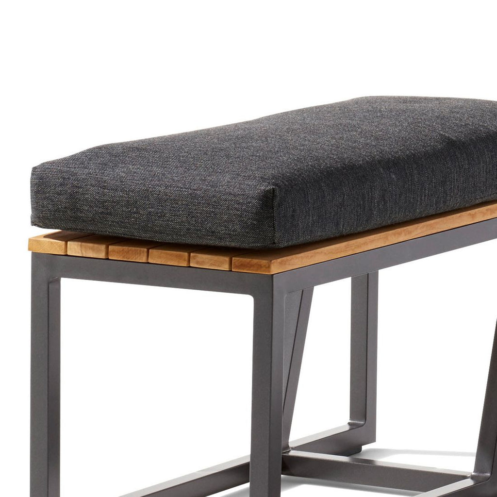Sideprofil Loungebord Havanna aluminium/teak 69x32 cm