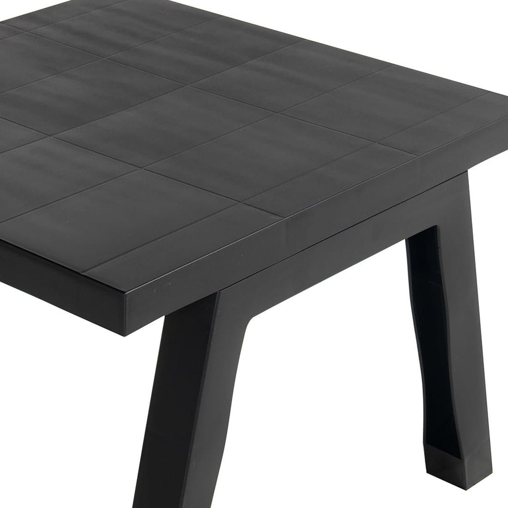 Detalj av Loungebord Ibiza 60x60 cm plast antrasitt - Hartman