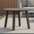 Loungebord Maximo Ø60 cm plast terra forfra
