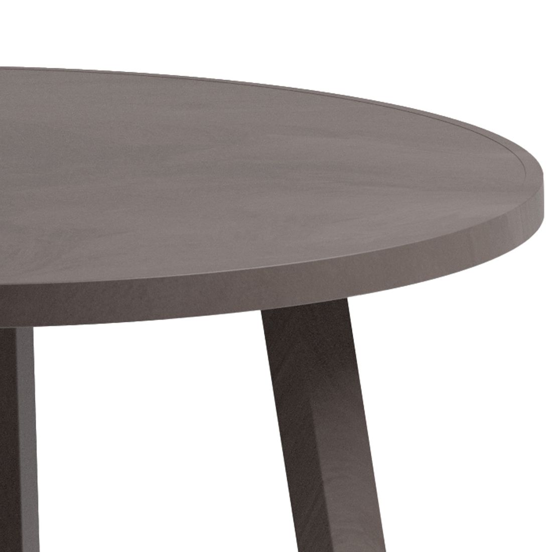 Loungebord Maximo Ø70 cm plast terra montert ute
