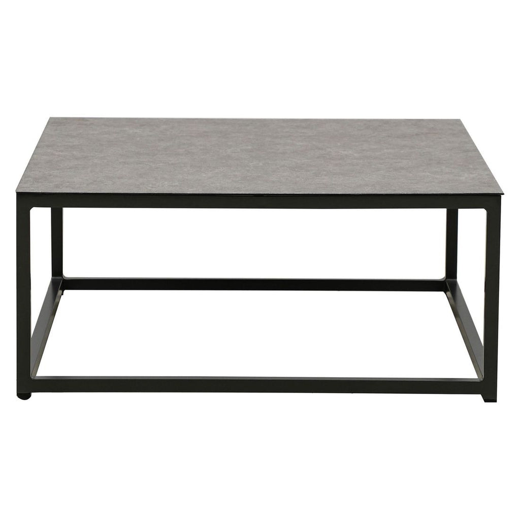 Montert Loungebord Miami 90x90 cm på terrasse