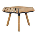 Loungebord Pollux 59x67 cm teak - Zebra for terrassen
