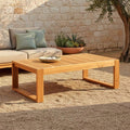 Loungebord Santa Cruz 100x60 cm akasie - OUTLIV forfra