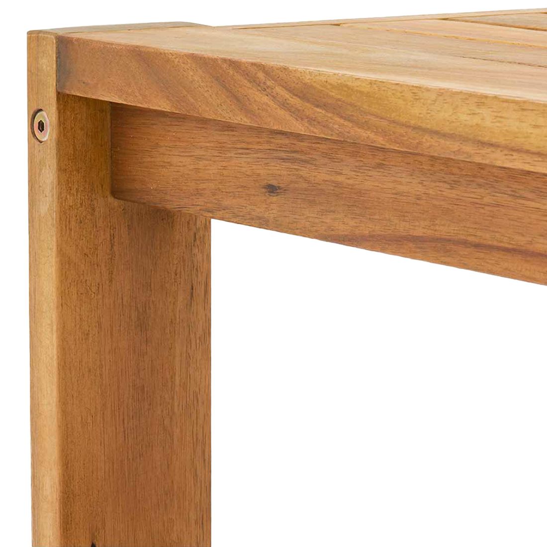 Loungebord Santa Cruz 100x60 cm akasie - OUTLIV nærbilde av bordplate