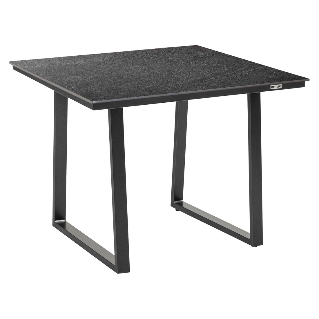 Loungebord Skate Low Dining aluminium HPL forfra Kettler