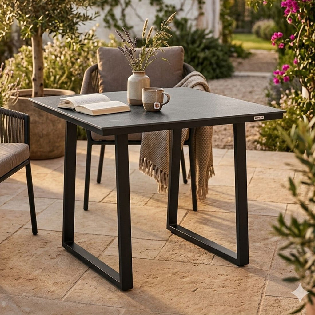 Loungebord Skate Low Dining aluminium HPL bakside Kettler