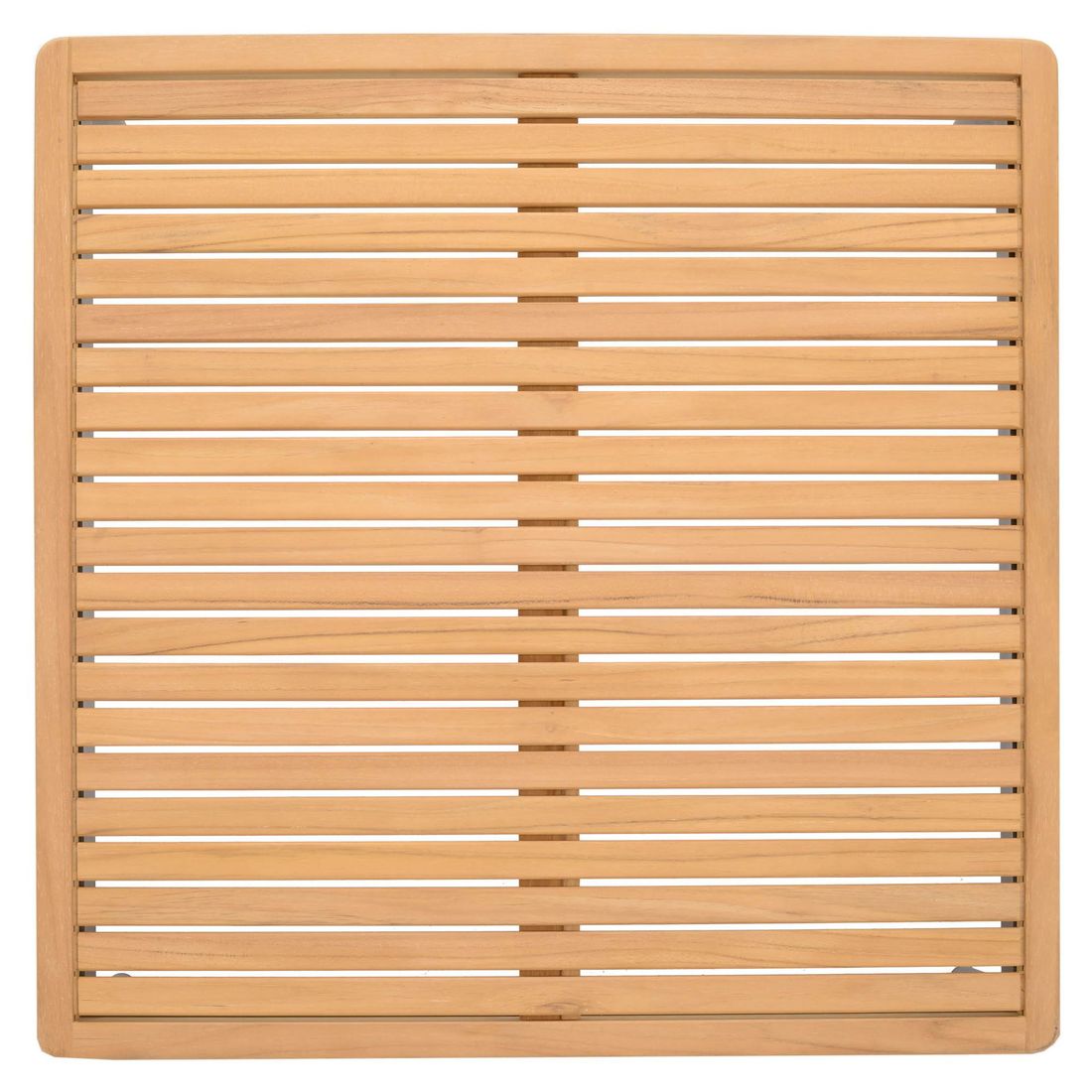 Loungebord Topaz 73x73 cm montert i hage