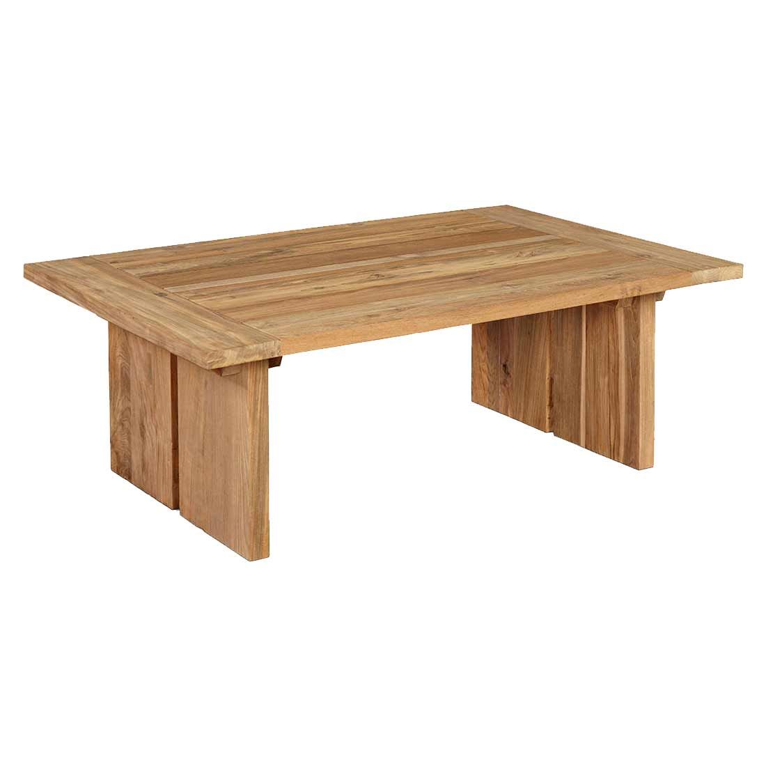 Loungebord Universal 120x80 cm resirkulert teak forfra