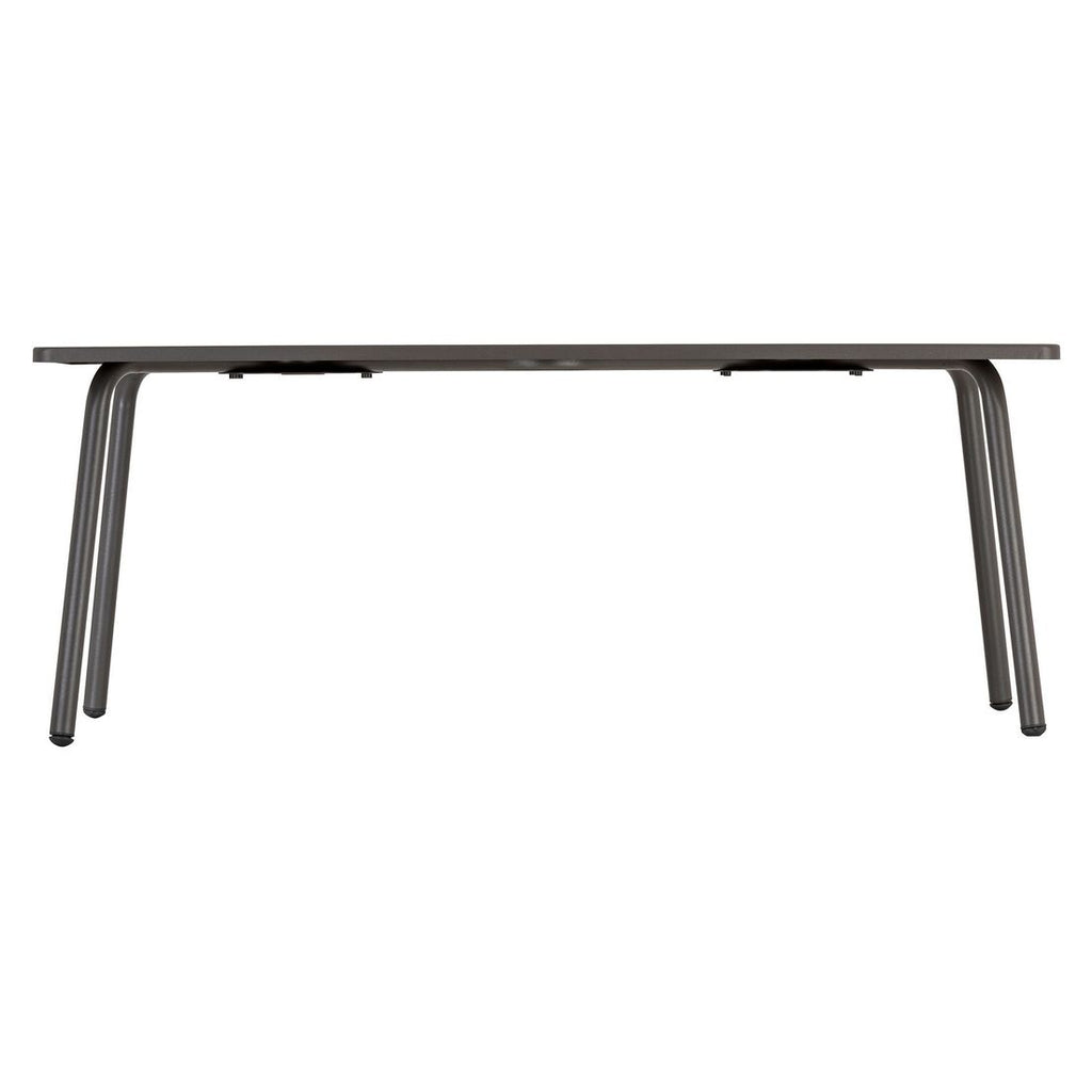 Loungebord Vence 102x59 cm stål - Lafuma montert på terrasse