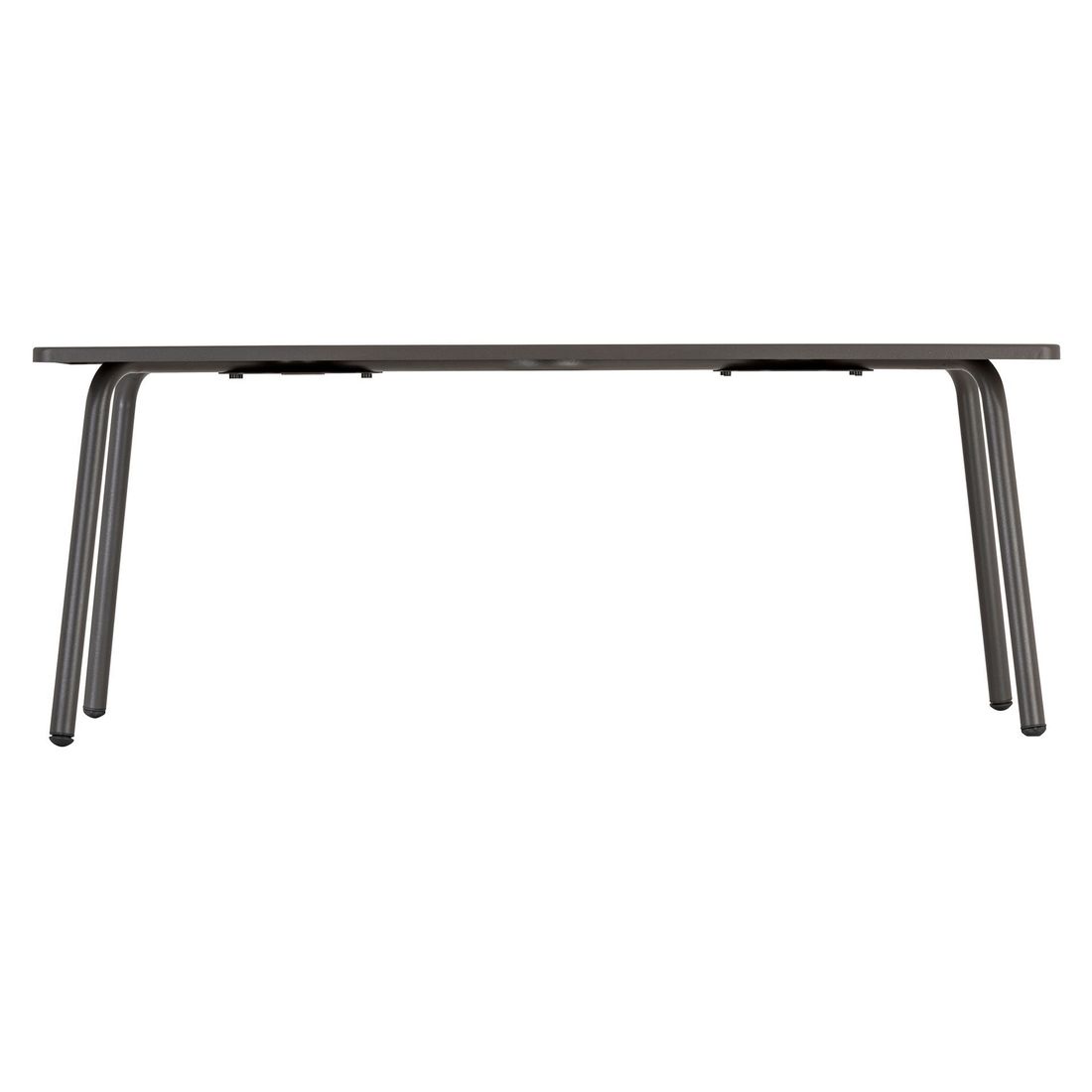 Loungebord Vence 102x59 cm stål - Lafuma montert på terrasse