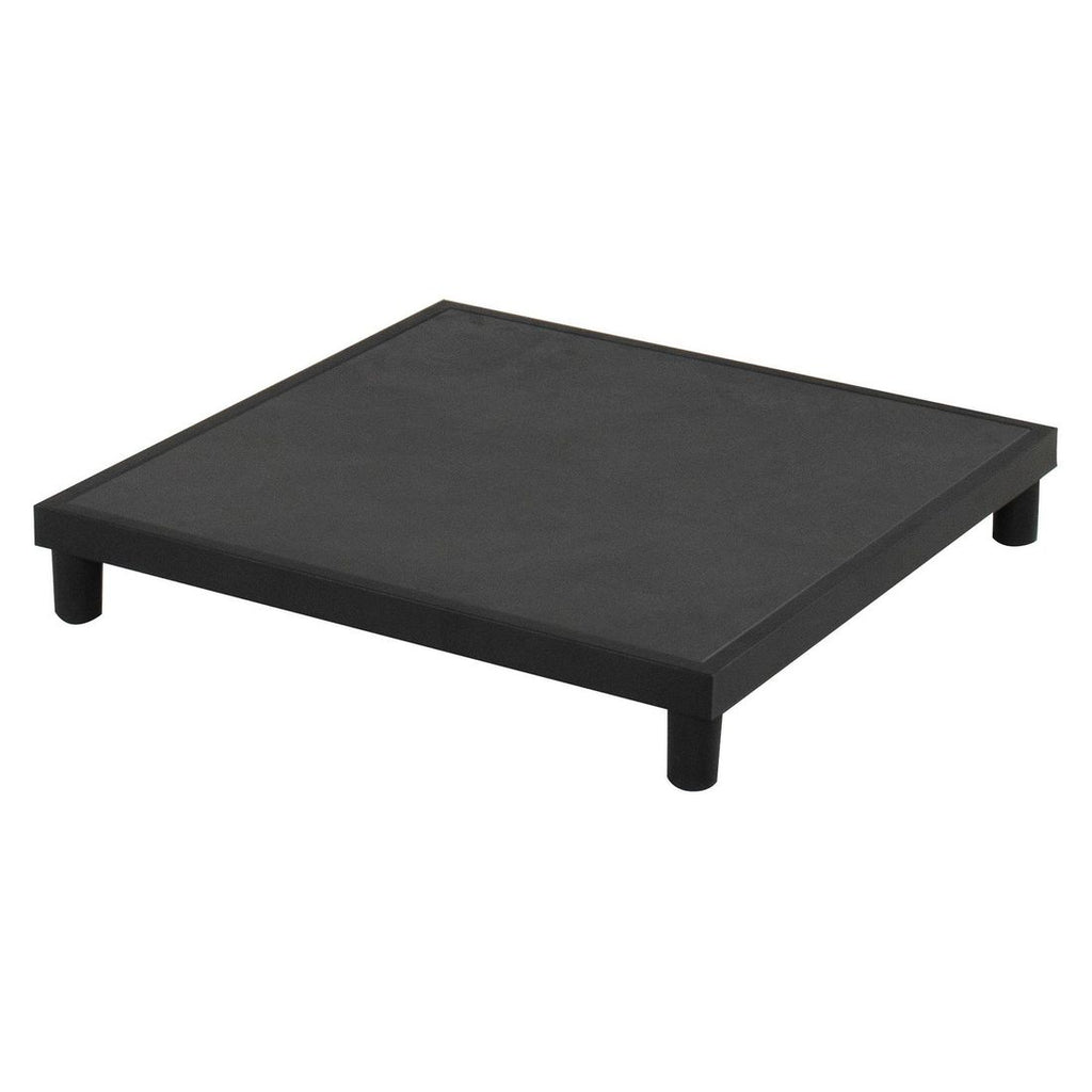 Loungebord Vlieland 85x85 cm aluminium/keramikk bakside
