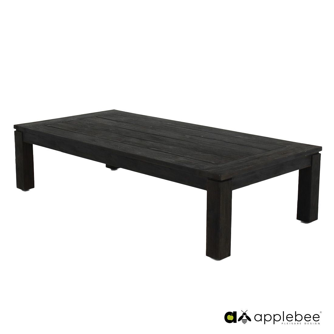 Loungebord XXL-Factor 160x80 cm teak Apple Bee for terrassebruk