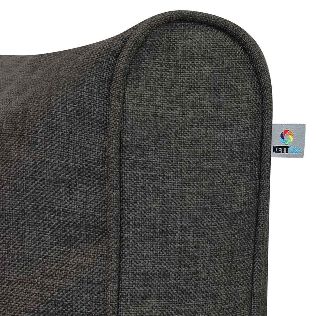 Loungepute 50 cm polypropylen grafittgrå - KETTtex