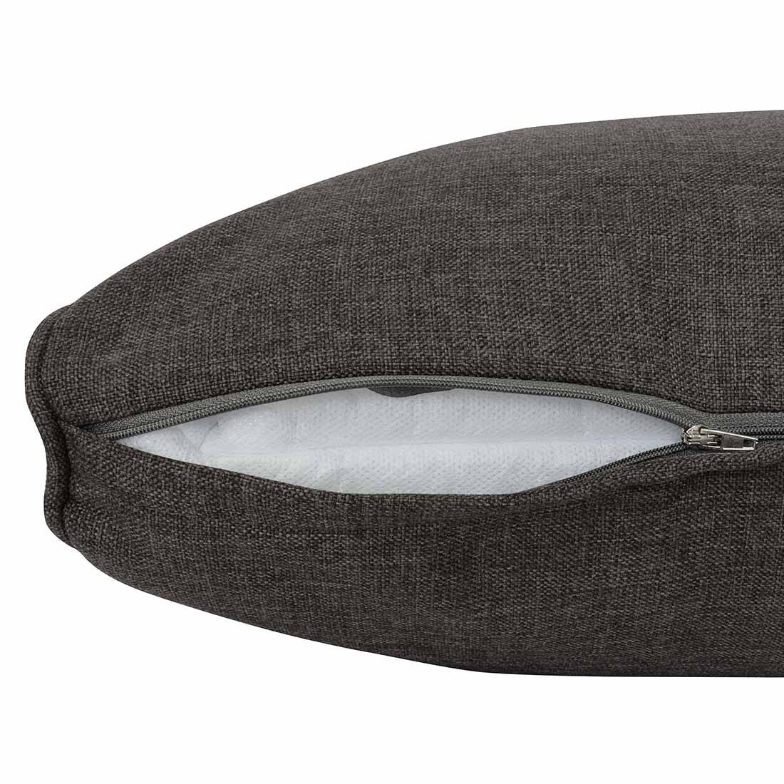 Loungepute 50 cm polypropylen grafittgrå - KETTtex