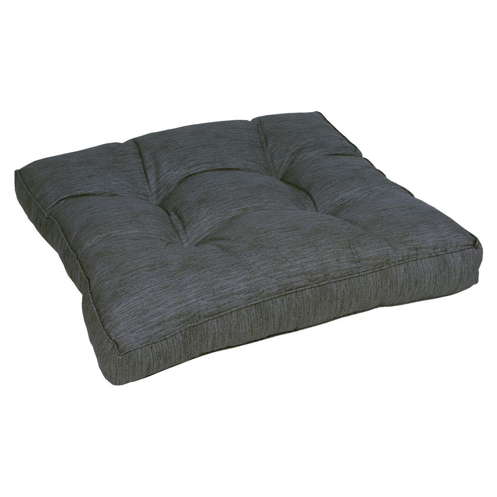Loungepute 60x60x10 cm antrasitt - OUTLIV forfra