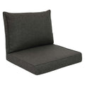 Loungepute 70 cm polypropylen grafittgrå forfra