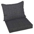 Loungepute midtmodul 60 cm antrasitt - OUTLIV forfra