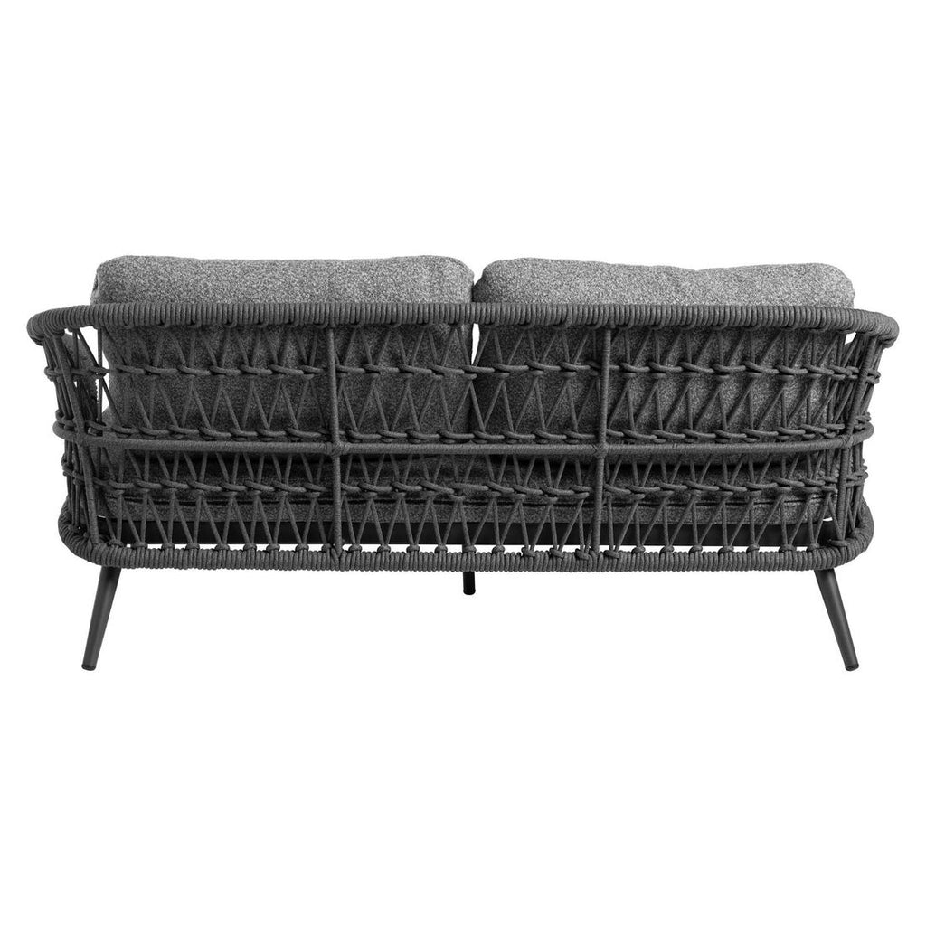 Loungesett 7013 med loungebord, aluminium/tau - Interliving