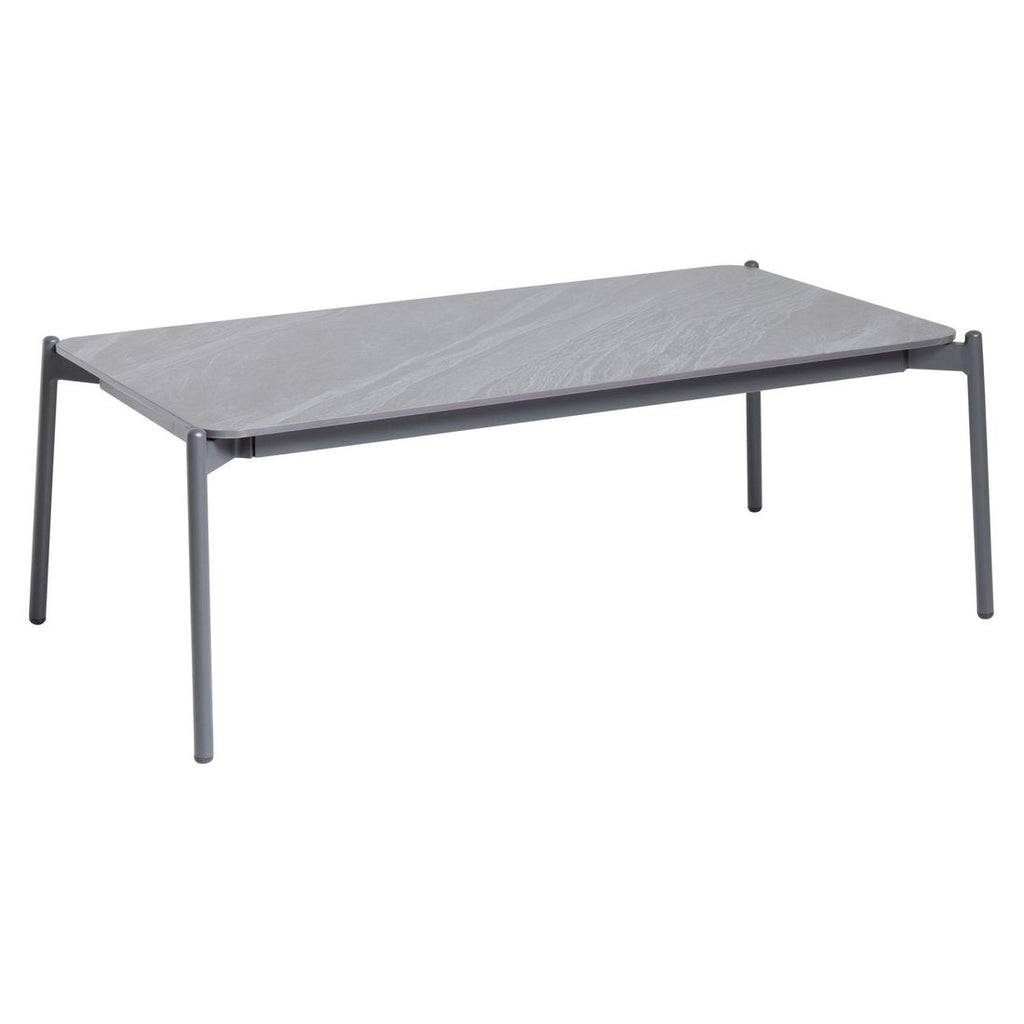 Loungesett 7013 med loungebord, aluminium/tau - Interliving