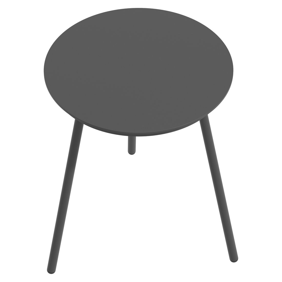 loungesett alex med sidebord aluminium tau olefin gra narmbilde stoff