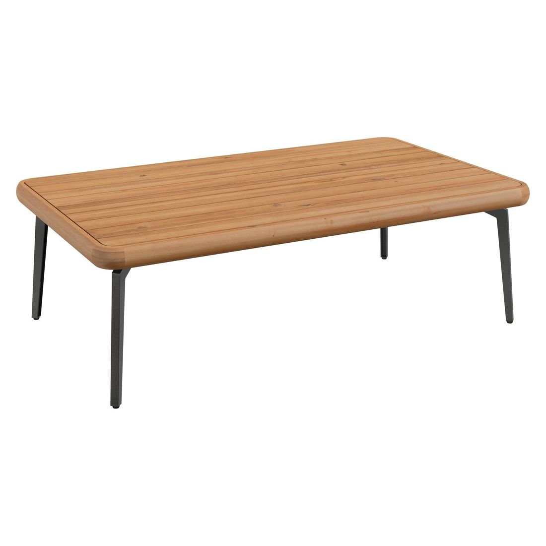 Loungesett Ava akasie/tau med loungebord - OUTLIV.