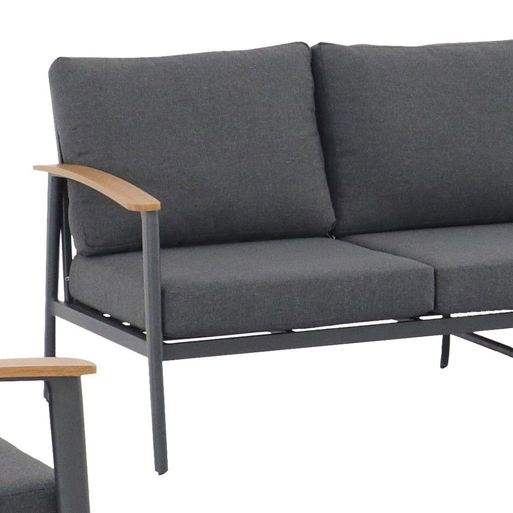 Loungesett Avento aluminium tau LC Garden nærbilde av pute