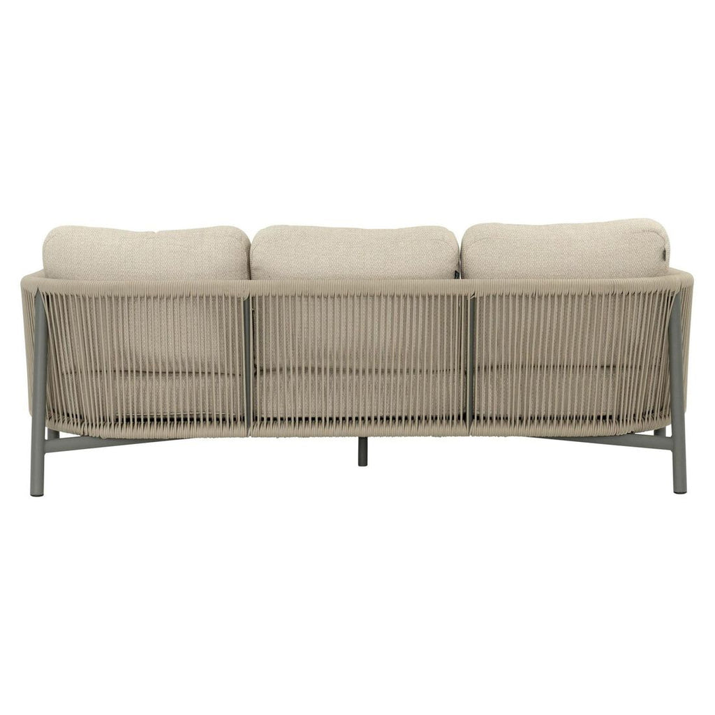 Loungesett Bora Bora aluminium tau keramikk nærbilde av pute