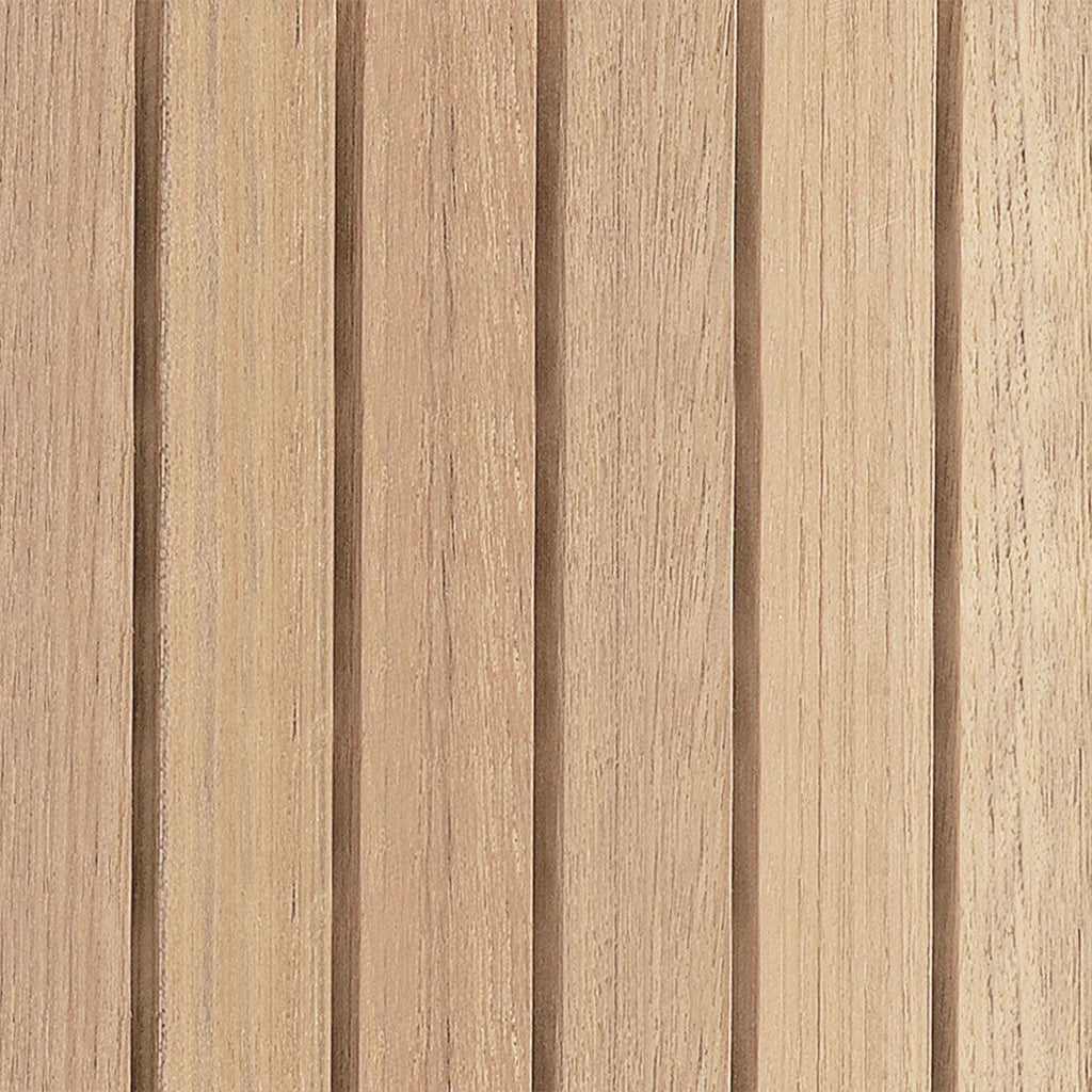 Loungesett Boxx med loungebord aluminium teak akryl stemningsbilde