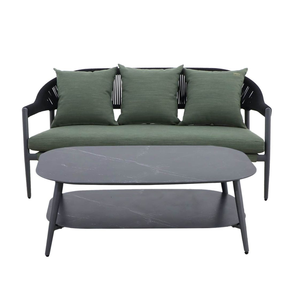 Loungesett Camarillo med puter og bord