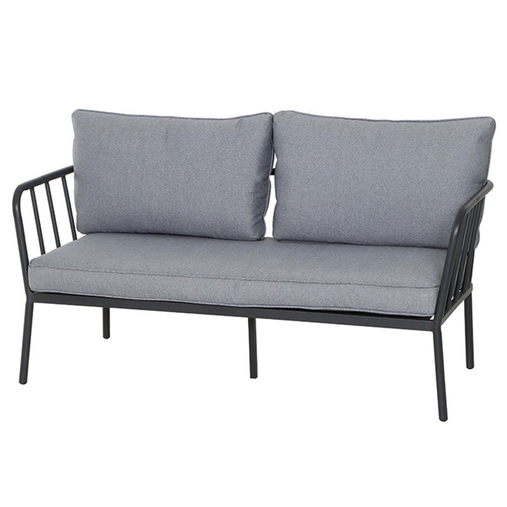 Loungesett Casita aluminium/polyester antrasitt - Siena Garden