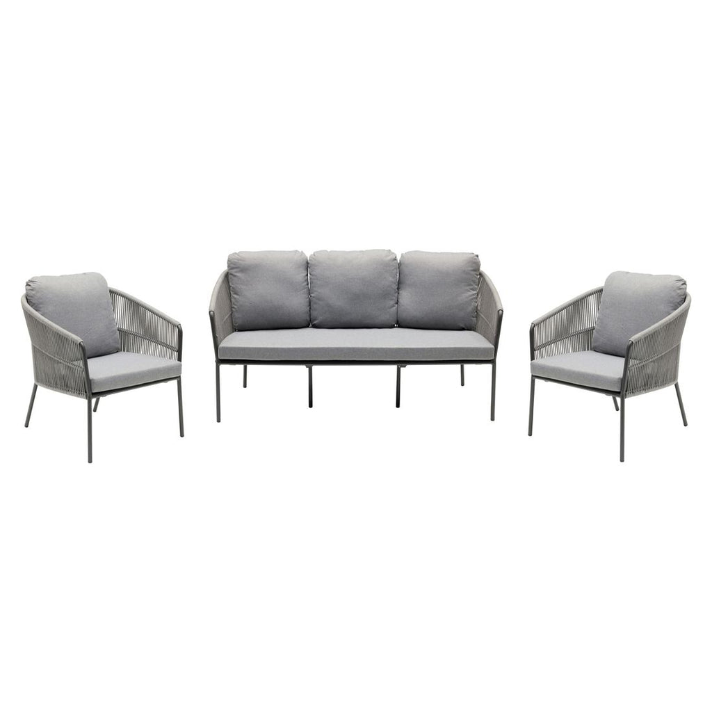 Loungesett Covo aluminium tau olefin - bakside