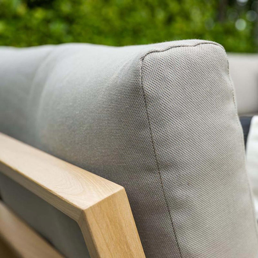 Loungesett Decala med loungebord aluminium og tau - Garden Impressions