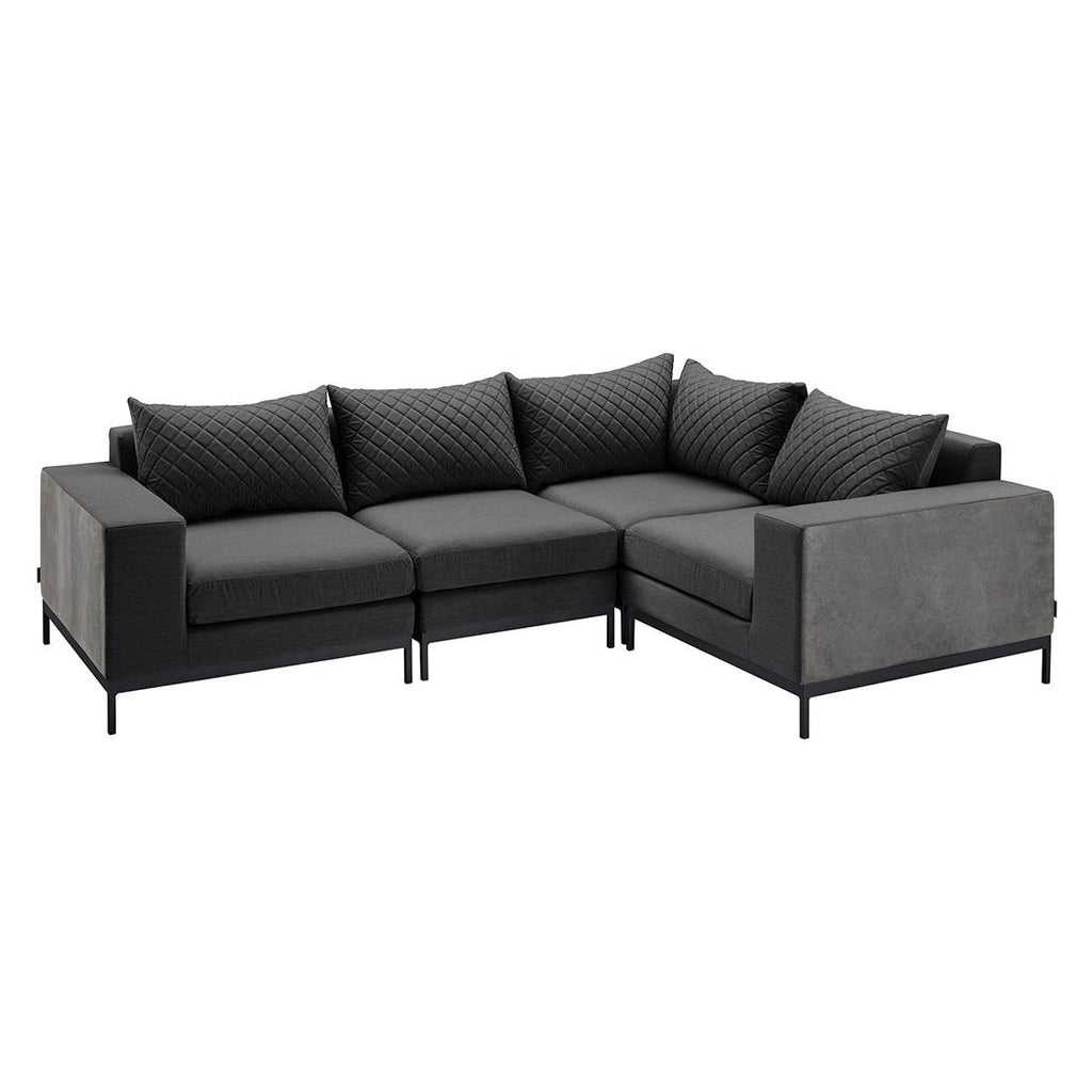 Loungesett Ego Modular nærbilde av bordplate