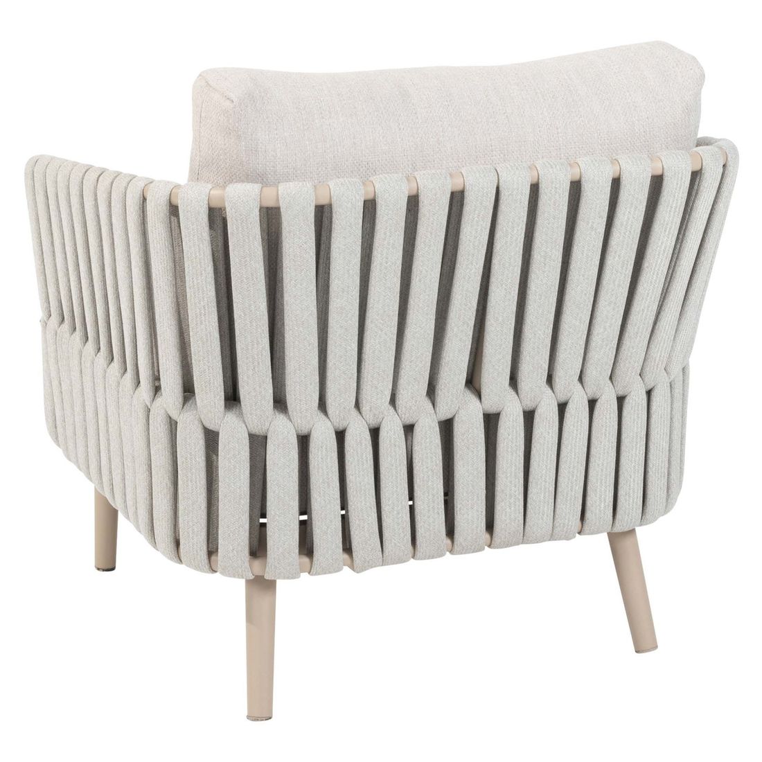 Loungesett Eva med loungebord aluminium tau olefin 4Seasons nærbilde av bordplate