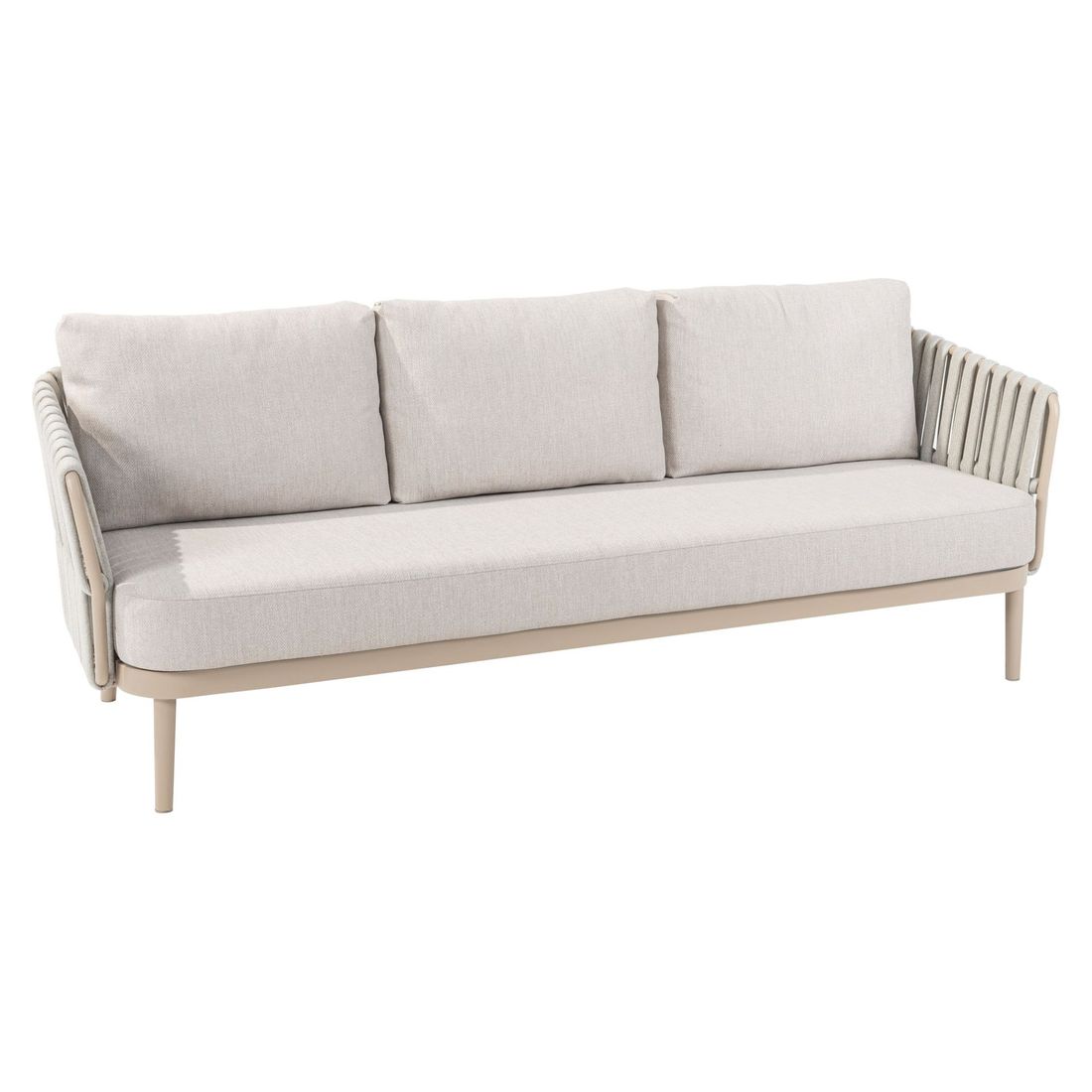 Loungesett Eva med loungebord aluminium/tau/olefin - 4Seasons