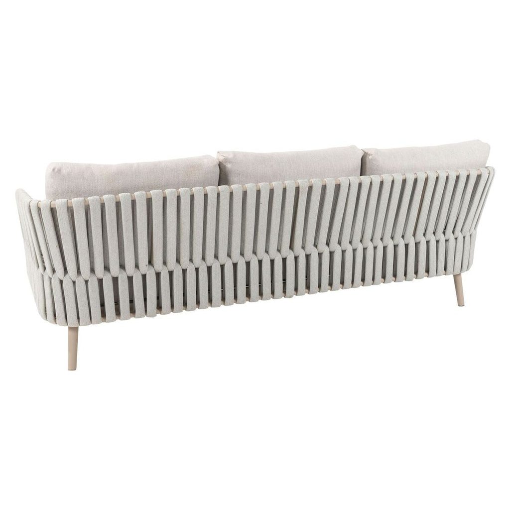 Loungesett Eva med loungebord aluminium/tau/olefin - 4Seasons