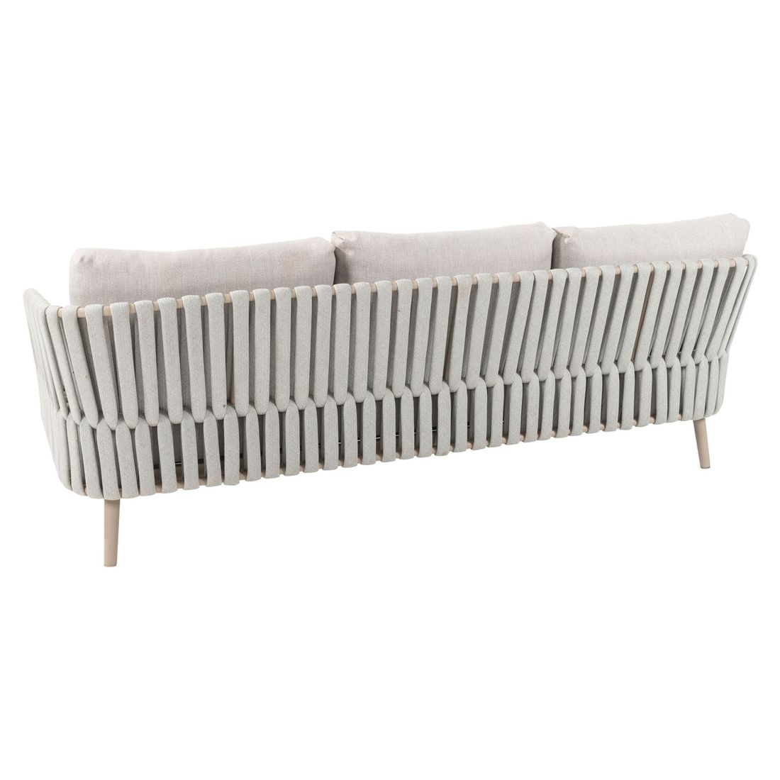 Loungesett Eva med loungebord aluminium/tau/olefin - 4Seasons