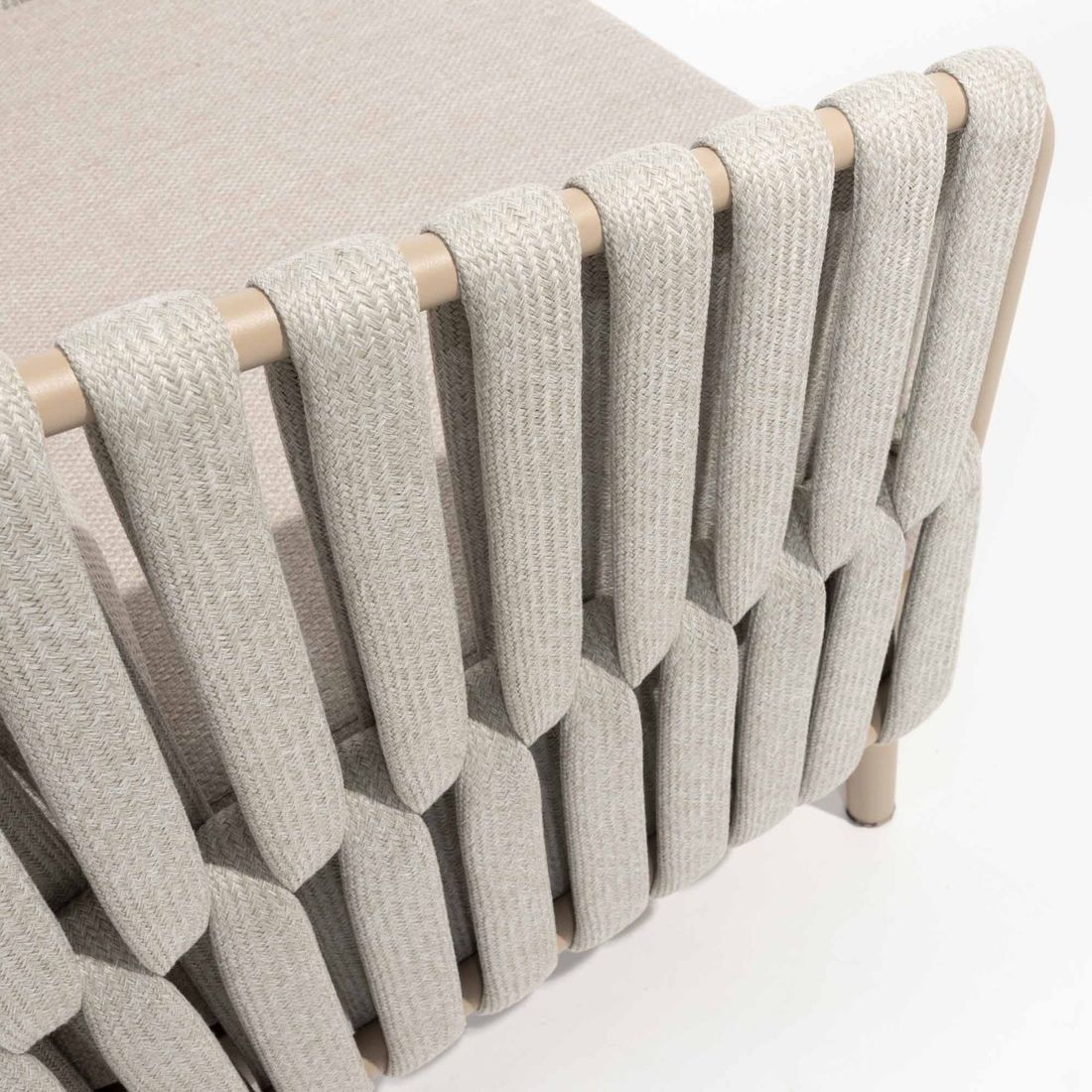 Loungesett Eva med loungebord aluminium/tau/olefin - 4Seasons