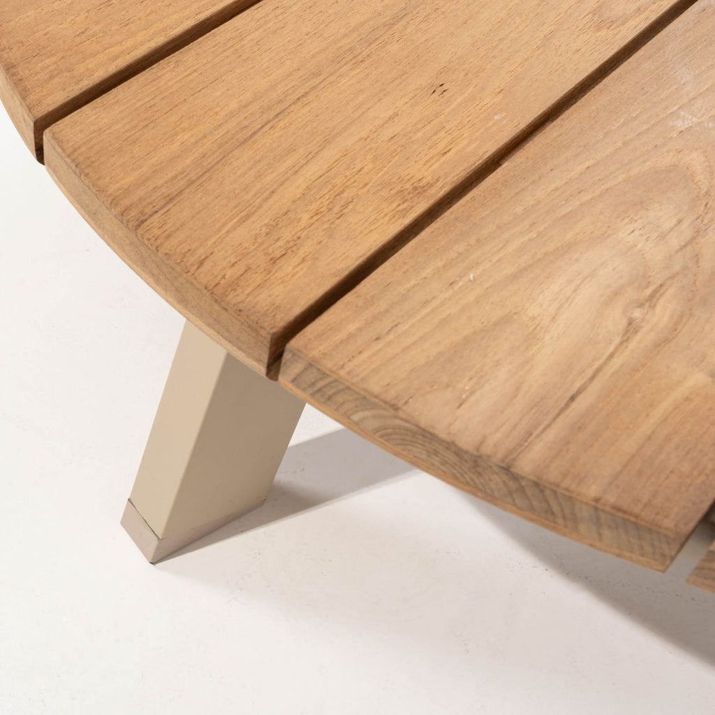 Loungesett Eva med loungebord aluminium/tau/olefin - 4Seasons