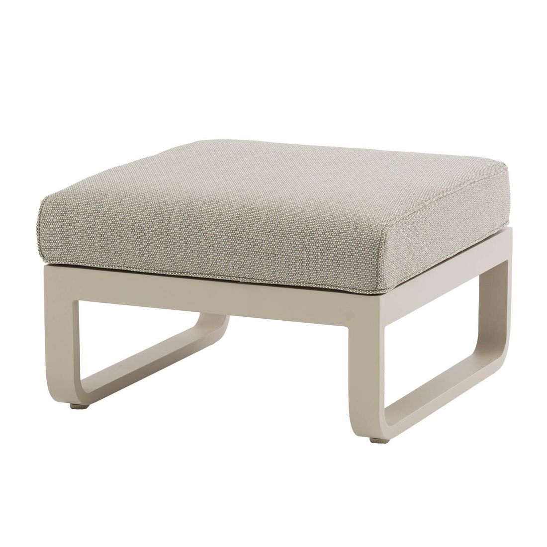 Loungesett Fly med loungebord aluminium/olefin - Zebra med relaxfunksjon