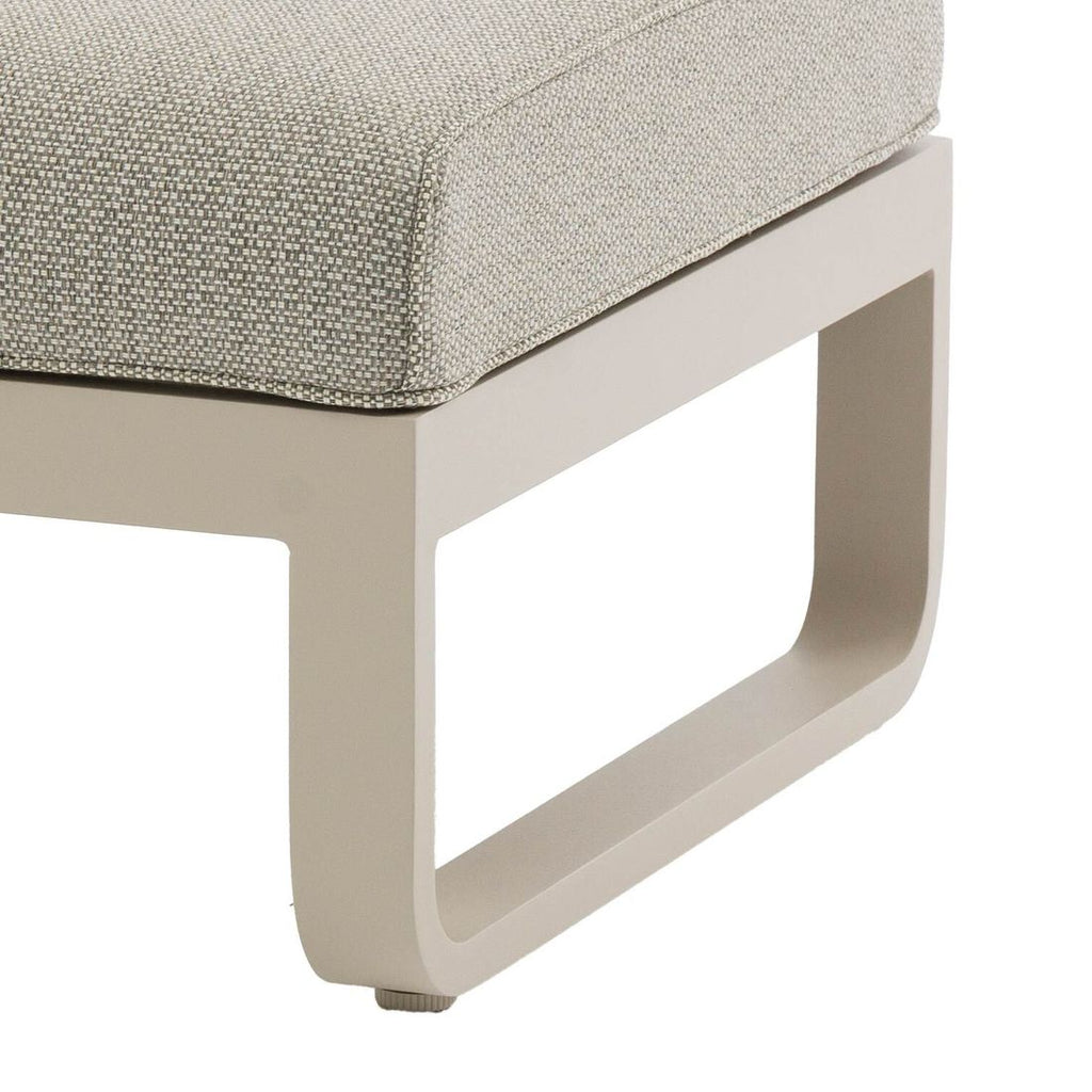 Loungesett Fly aluminium olefin med relaxfunksjon Zebra komplett sett