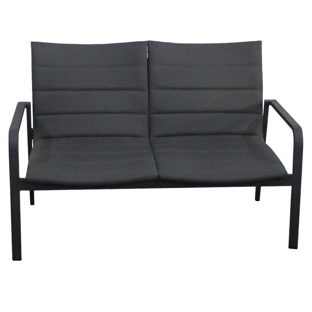 Loungesett Fontana med loungebord aluminium antrasitt montert