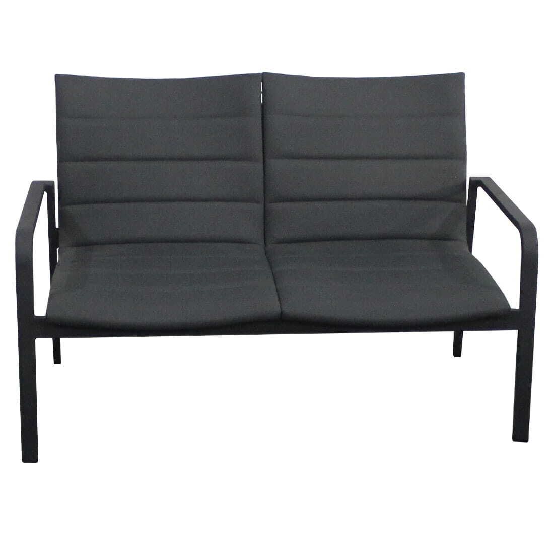 Loungesett Fontana med loungebord aluminium antrasitt montert