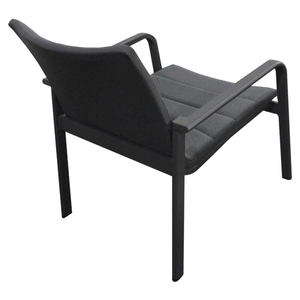 Loungesett Fontana med loungebord aluminium antrasitt bordplate